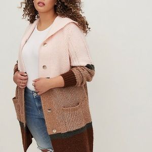 Torrid, size 3, heavy “coatigan”, never worn, tags still on.